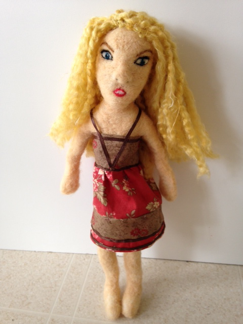 In my crafty era… Making a DIY Taylor Swift doll for my Little